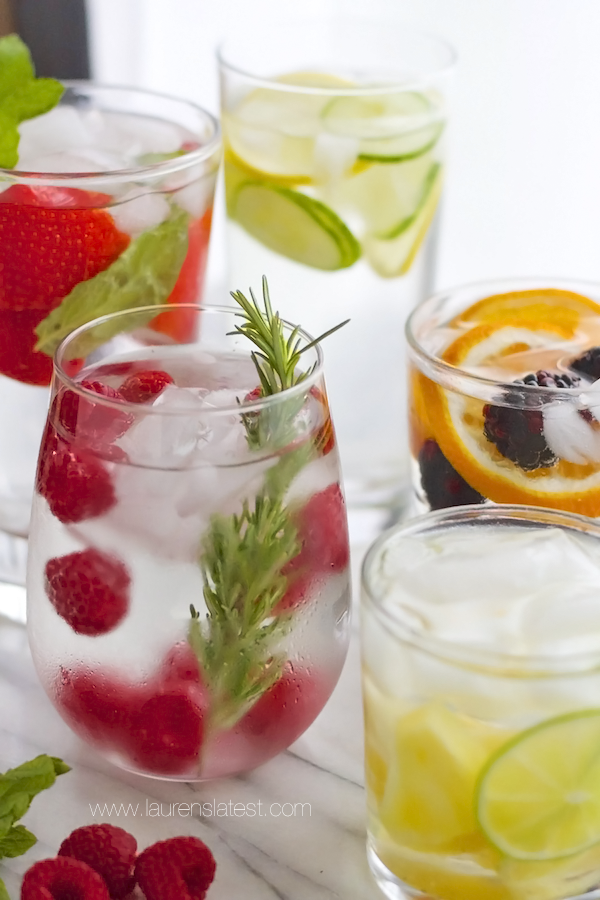 Água aromatizada - Nutrição na gravidez
