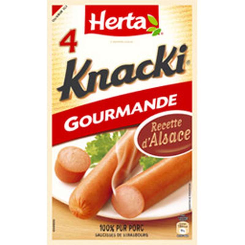Knacki Végétale - Herta  - alimentation grossesse