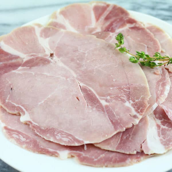 Jambon Blanc Fumé  - alimentation grossesse