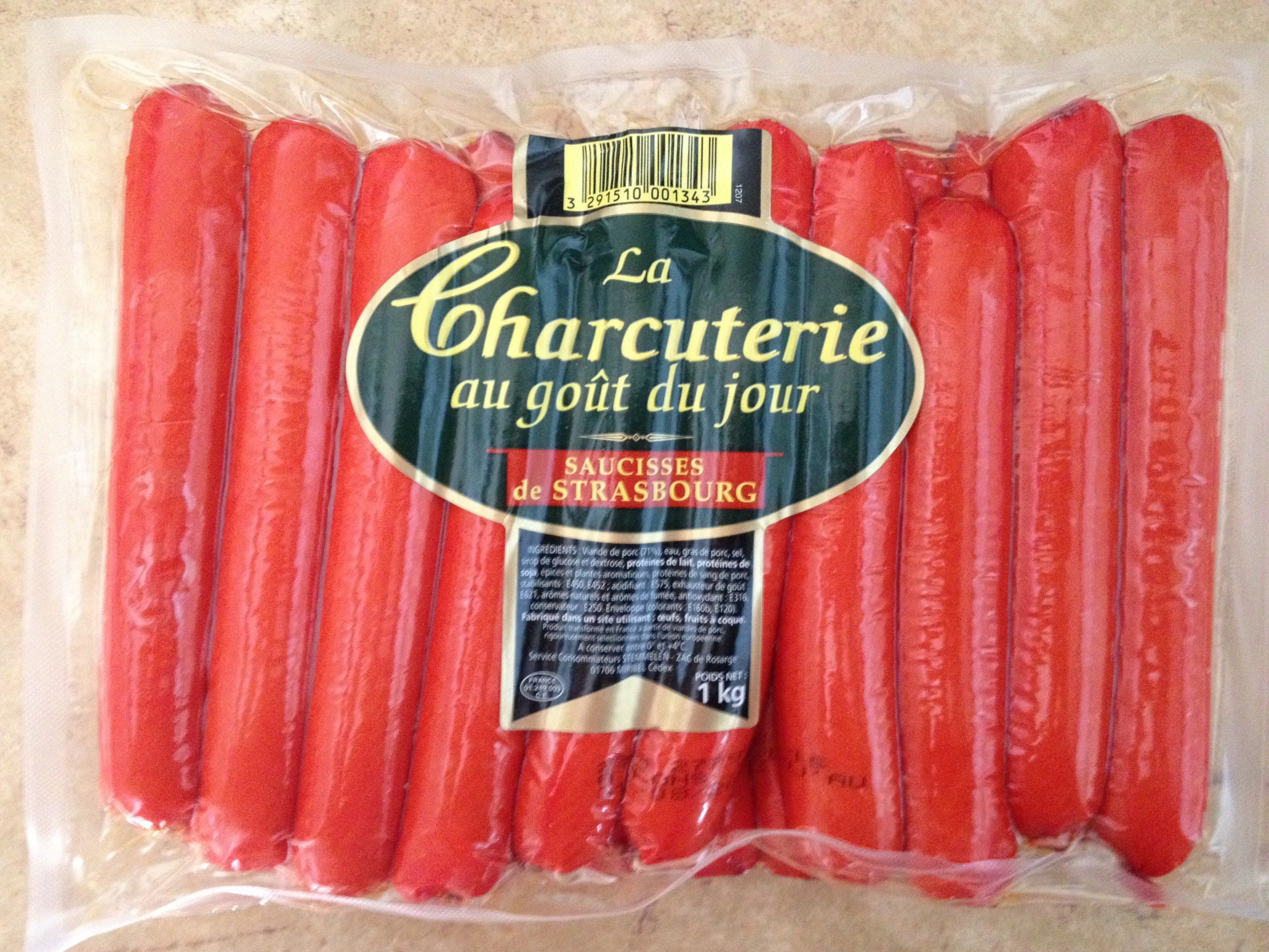 Saucisse de Strasbourg  - alimentation grossesse