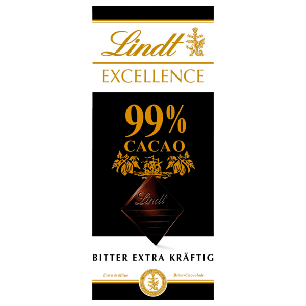 zartbitter Schokolade 99% - Lindt  - alimentation grossesse