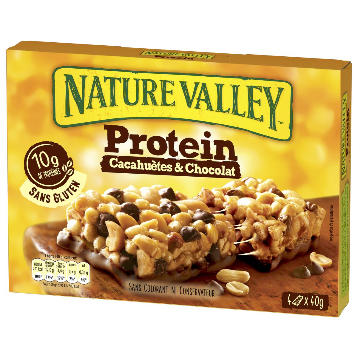 Protein Cacahuetes & Chocolat - Nature Valley  - alimentation grossesse