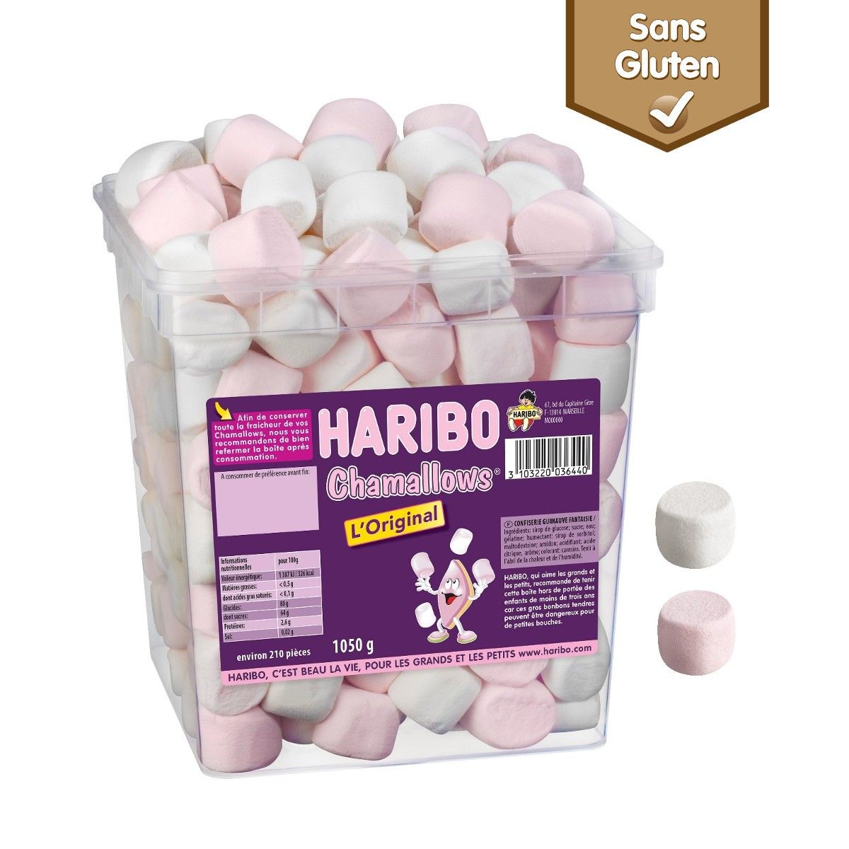 Chamallows - Haribo - alimentation grossesse