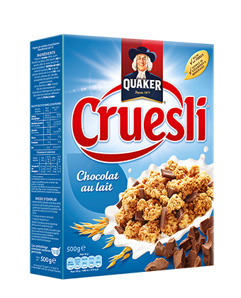 Quaker Cruesli Chocolat au lait  - alimentation grossesse