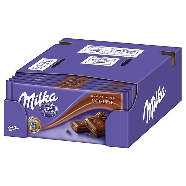 Milka aux noisettes - alimentation grossesse