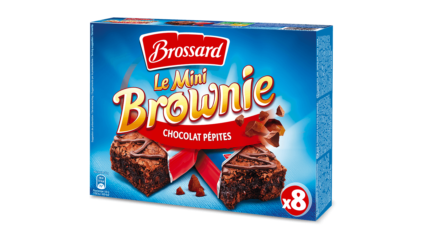 Brossard - mini brownie choco pepites - alimentation grossesse