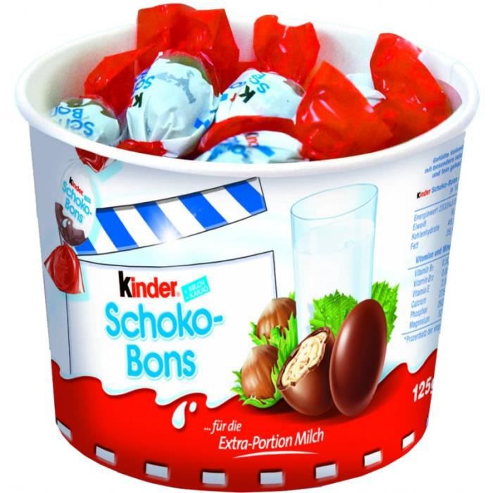 Chocolate - Ferrero Kinder - alimentation grossesse