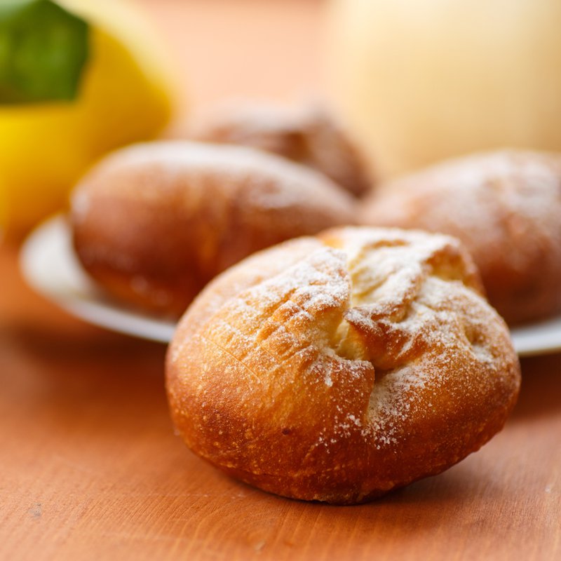 Beignet fourré aux fruits  - alimentation grossesse