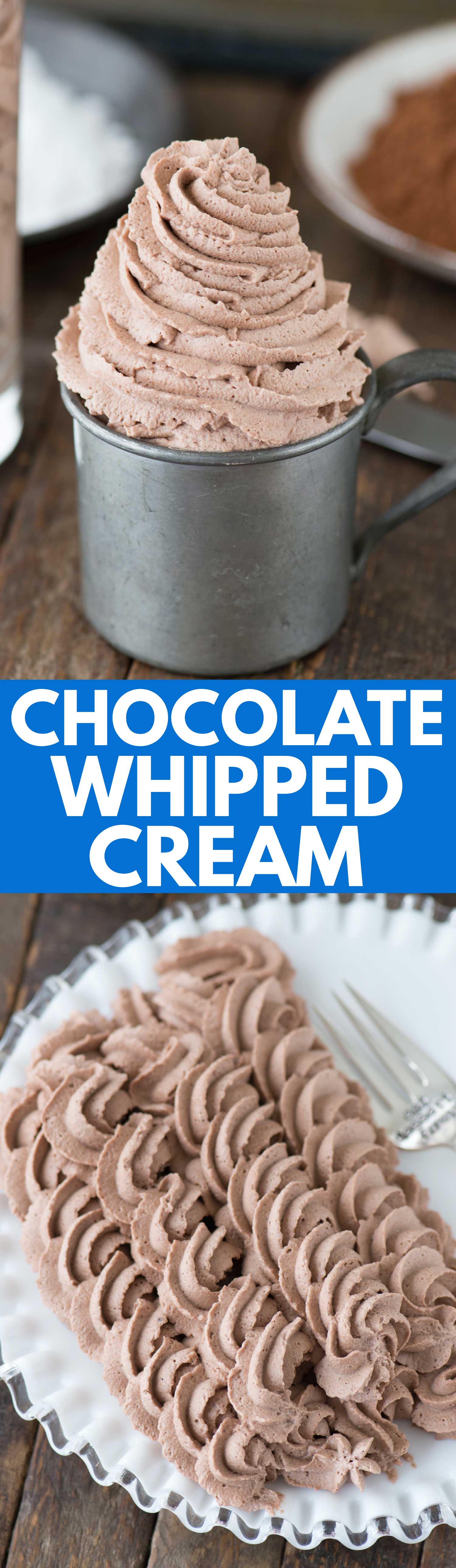 Chocolate Whipped Cream  - Schwangerschaftsernährung