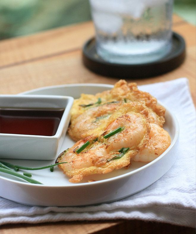 Fish or seafood pancake  - Pregnancy Nutrition