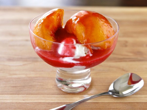 Peach Melba - Pregnancy Nutrition
