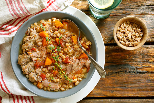 Pork cassoulet  - Pregnancy Nutrition