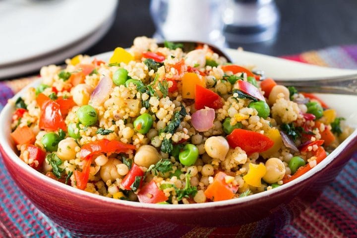 Vegetable Couscous - Pregnancy Nutrition