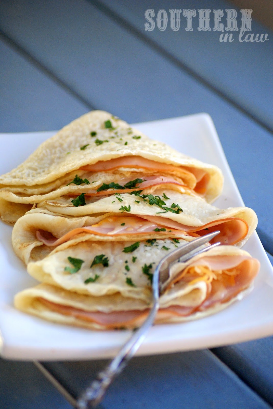 Crepe ham  - Pregnancy Nutrition