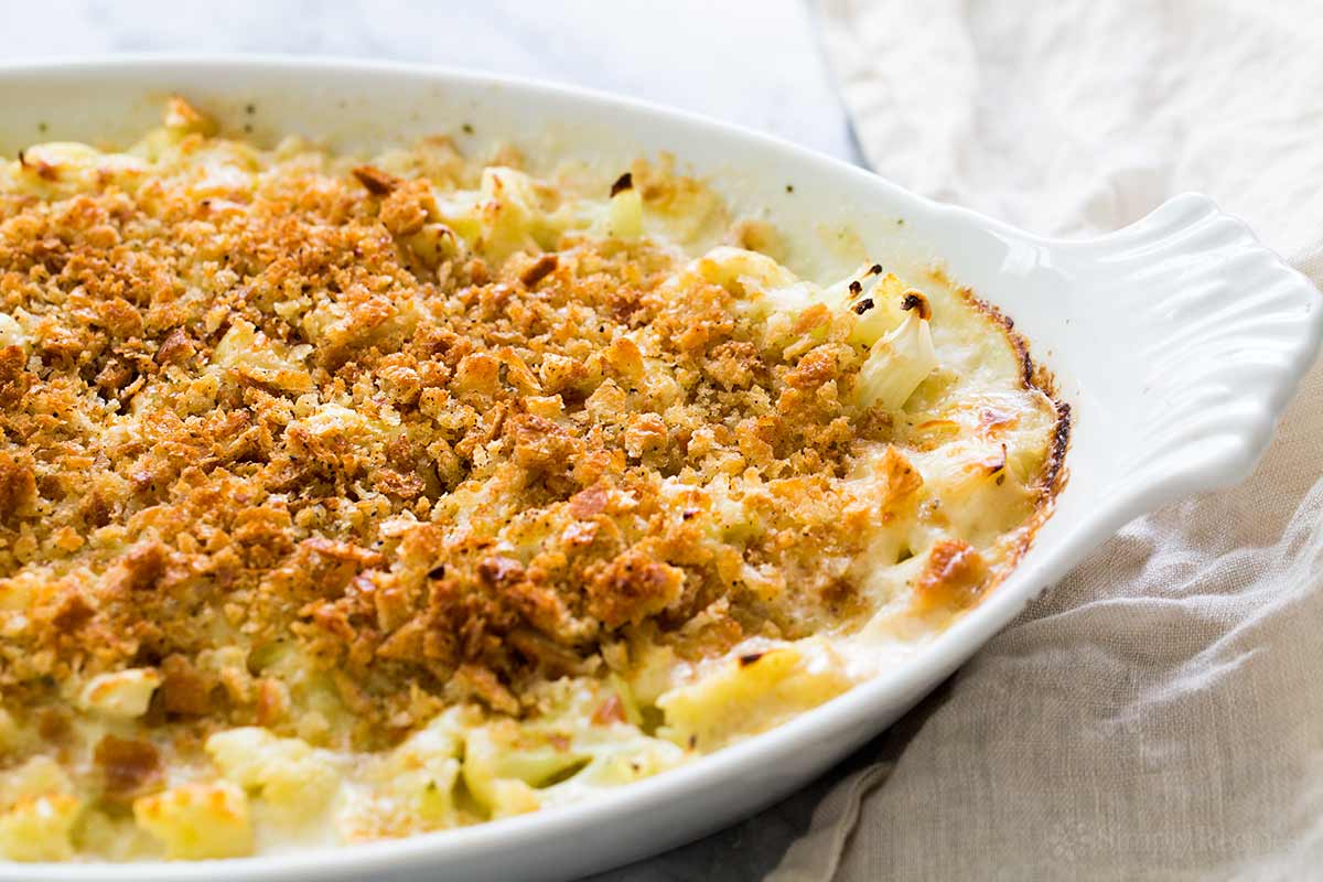 Cauliflower Gratin  - Pregnancy Nutrition