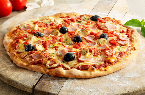 Ham pizza  - Pregnancy Nutrition