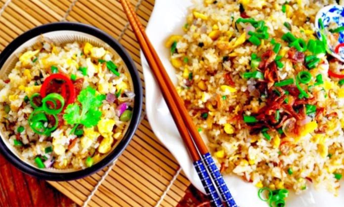 Arroz cantonês - Nutrição na gravidez