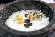 Arroz cozido  - Nutrição na gravidez