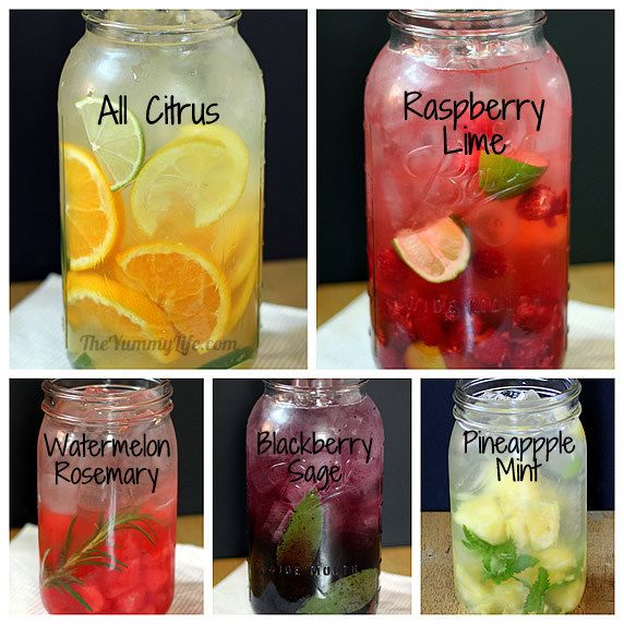 Flavored water  - Pregnancy Nutrition