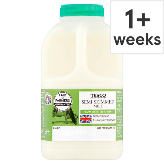 Semi-skimmed milk  - Pregnancy Nutrition