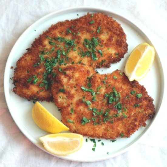 Hühnerschnitzel - Schwangerschaftsernährung