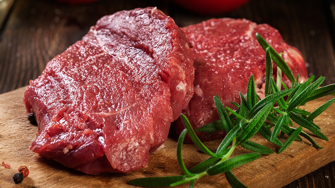 rotes Fleisch  - Schwangerschaftsernährung