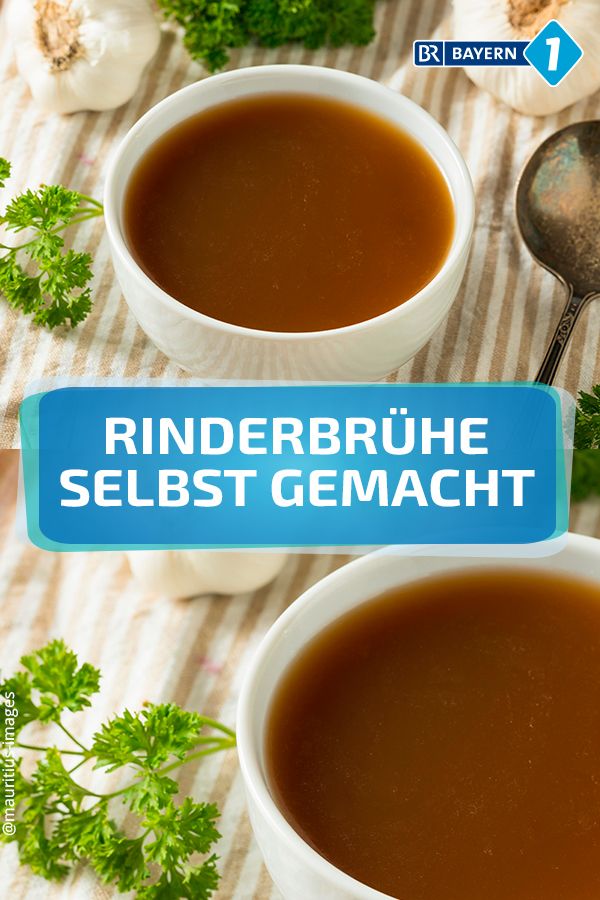 Rinderbrühe  - Schwangerschaftsernährung