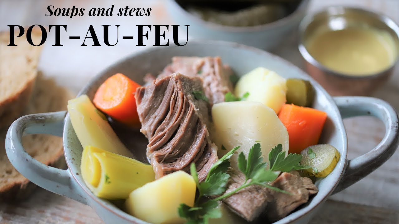 Pot-Au-Feu-Fleisch und Gemüsebrühe - Schwangerschaftsernährung