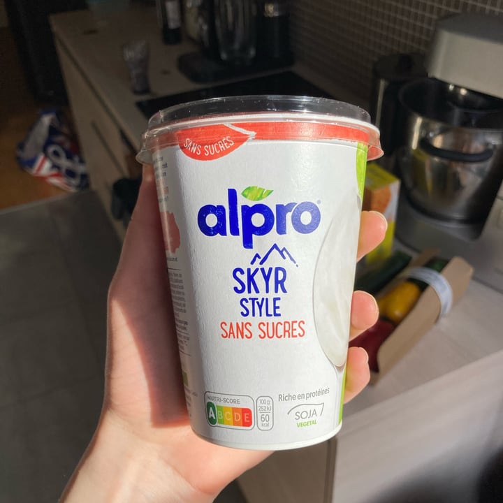 Skyr Style sans sucres - Alpro  - alimentation grossesse