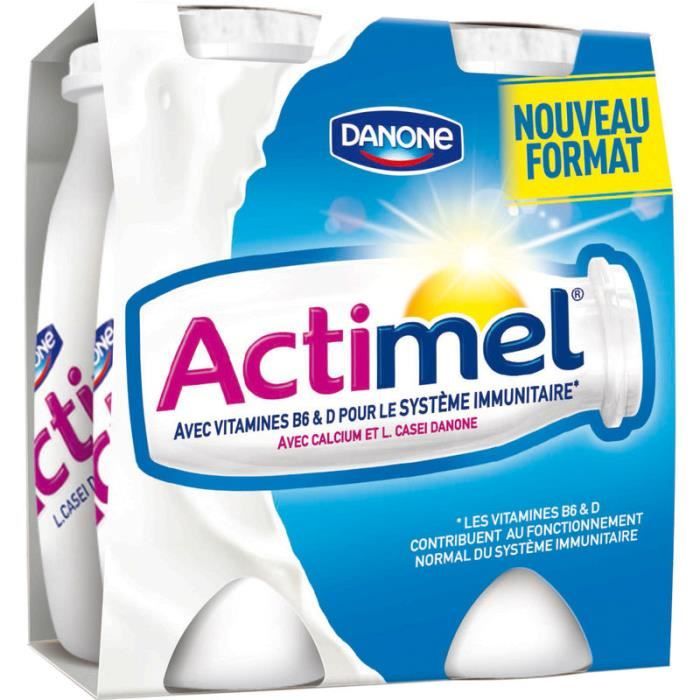 Actimel 0% - Danone  - alimentation grossesse
