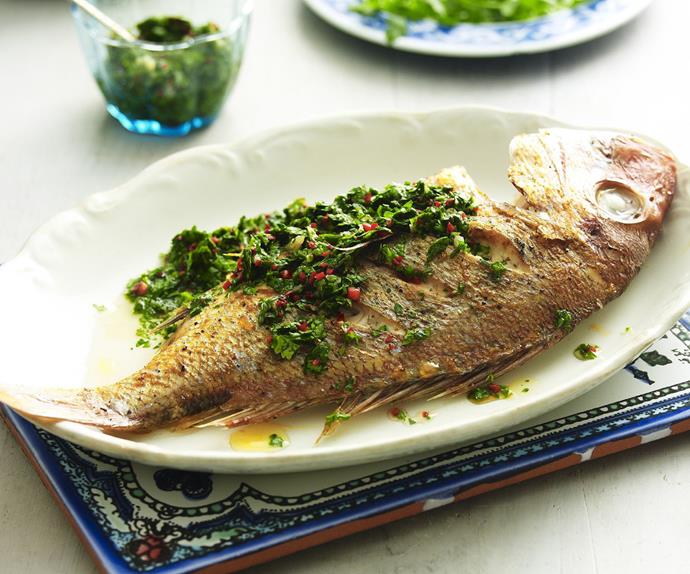 Peixe branco com o marinheiro  - Nutrição na gravidez