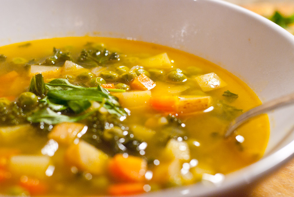 Zuppa di verdure  - Alimentazione in gravidanza