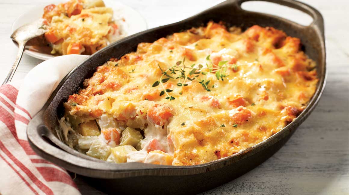 Gratin de légumes  - alimentation grossesse