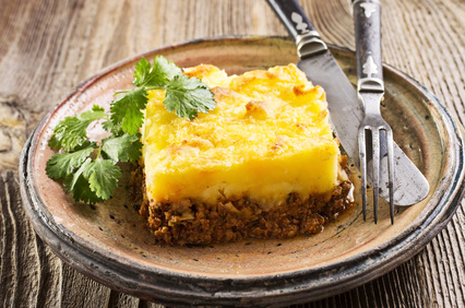 Hachis Parmentier à la viande  - alimentation grossesse