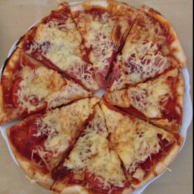 Pizza Jambon Cru  - alimentation grossesse