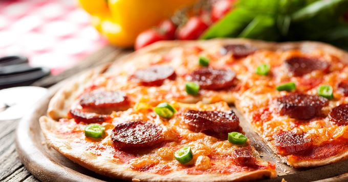 Pizza Peperonni - alimentation grossesse