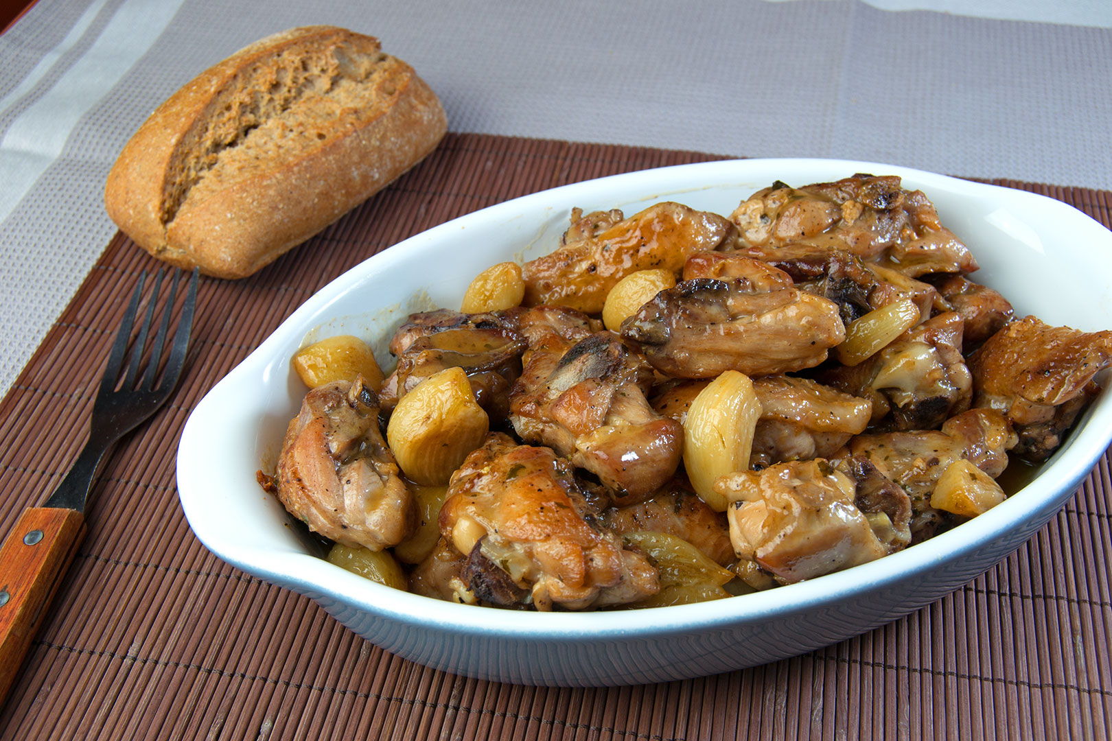 Pollo al ajillo  - alimentation grossesse