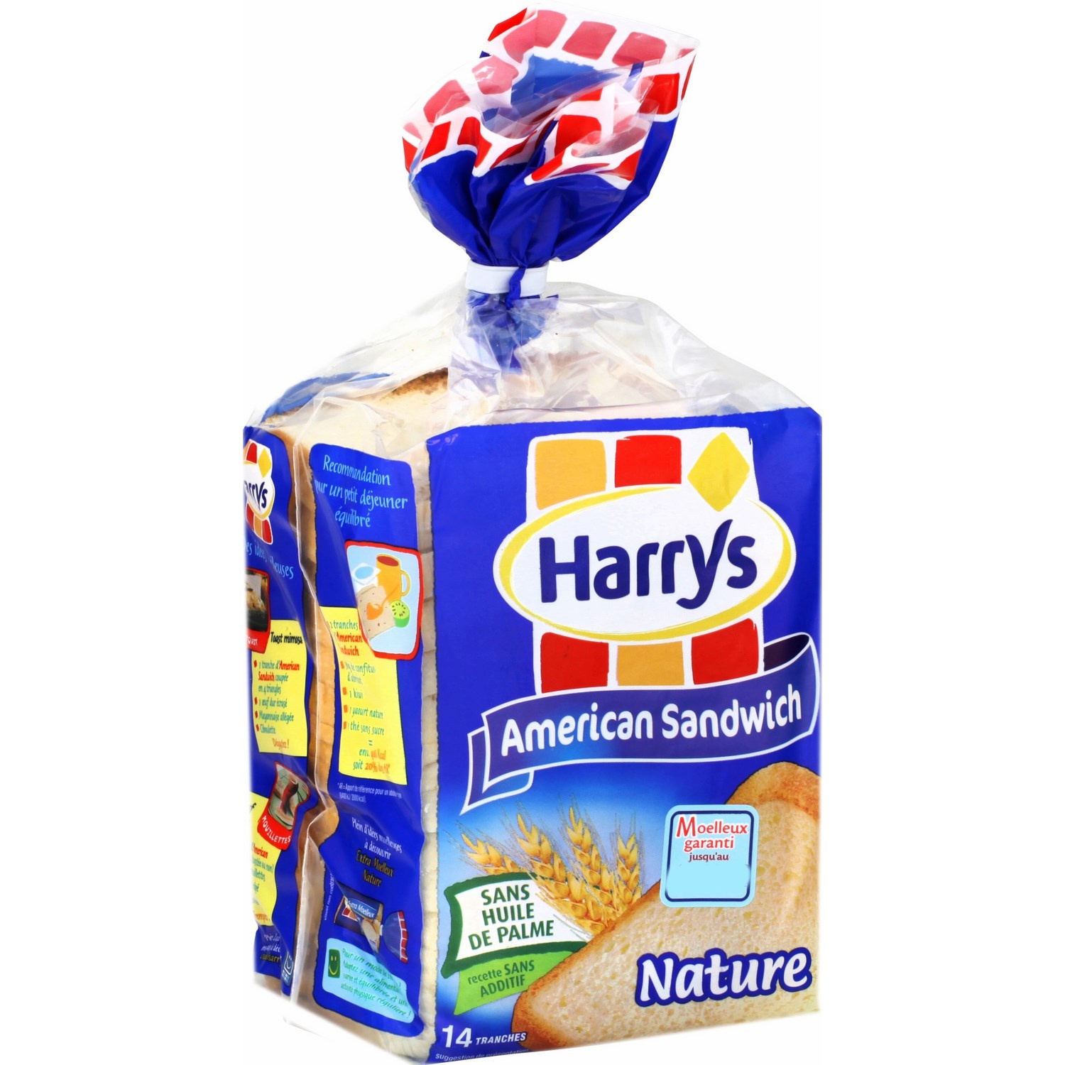 American Sandwich Nature - Harrys  - alimentation grossesse