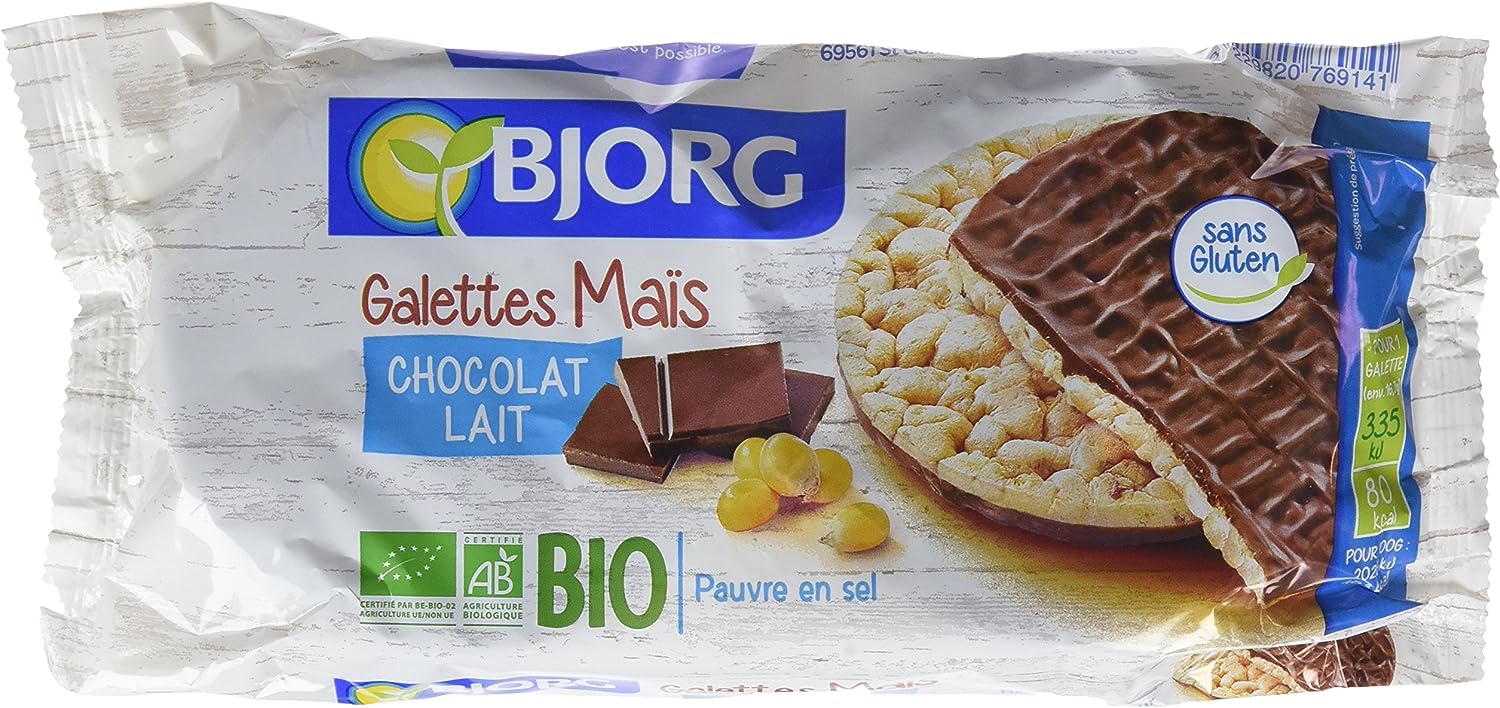 Galette de mais - Bjorg - alimentation grossesse