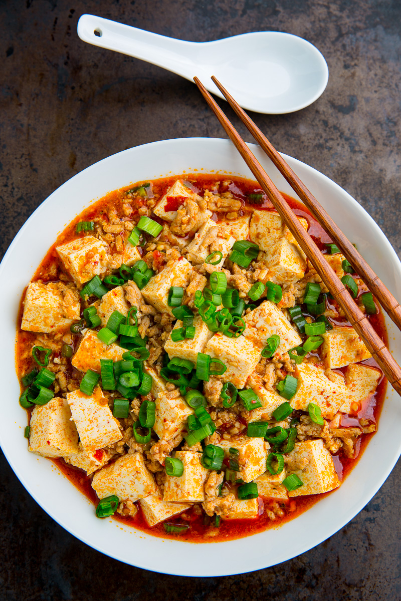 Tofu mapo  - alimentation grossesse