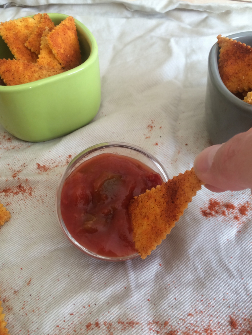 Chips de maïs ou tortilla chips  - alimentation grossesse