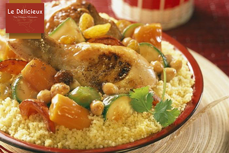 Couscous à la viande ou au poulet  - alimentation grossesse