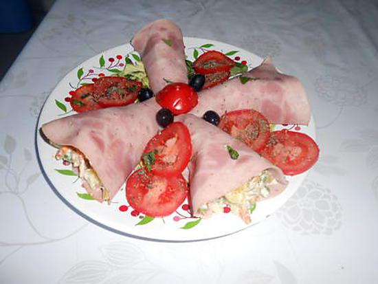 Cornet de Jambon - alimentation grossesse
