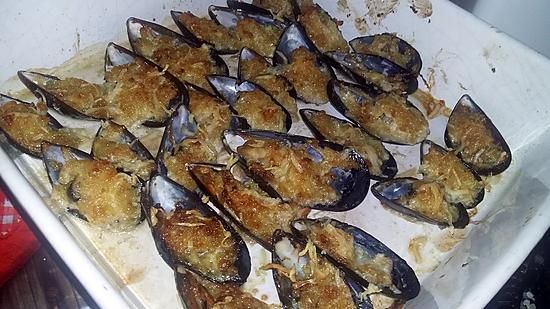 Moules Gratiné - alimentation grossesse