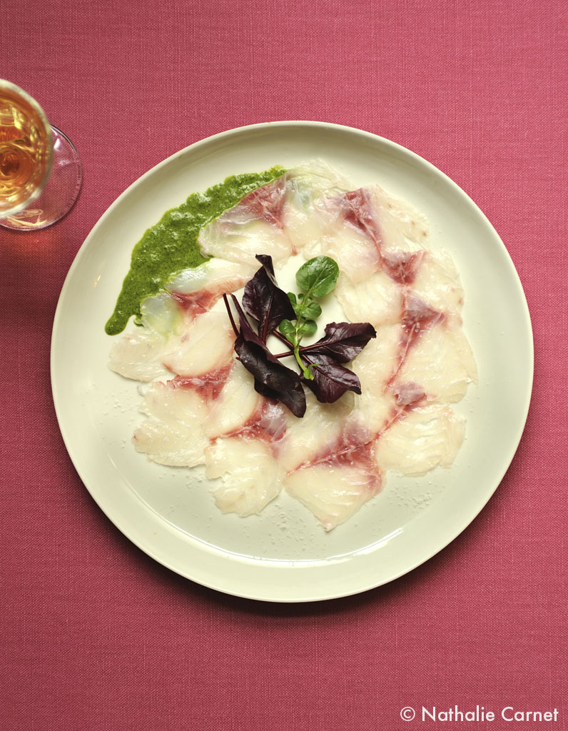 Carpaccio de Poisson  - alimentation grossesse