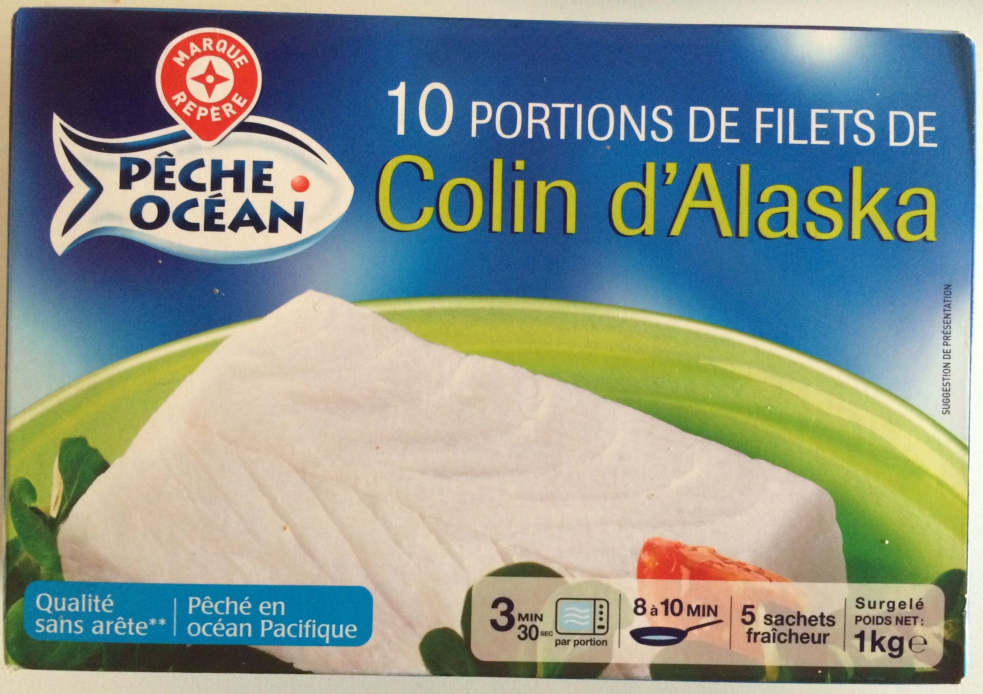 Colin Surgelé  - alimentation grossesse