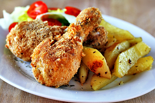 Pollo panato  - Alimentazione in gravidanza