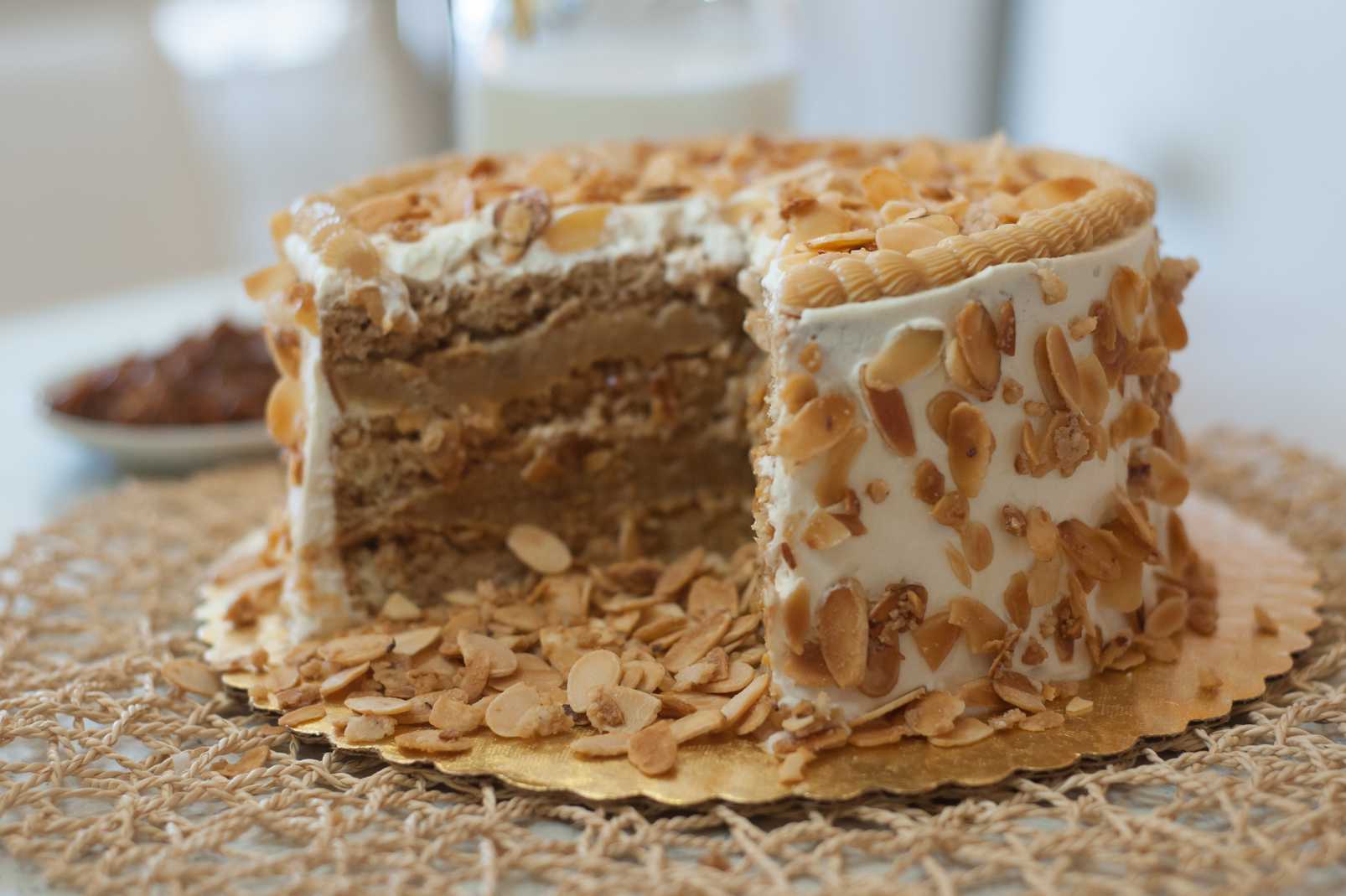 Pastel de almendras  - Nutrición en el embarazo