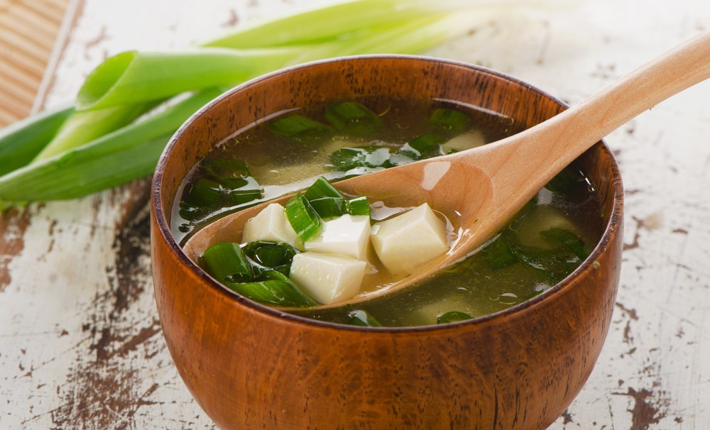 Sopa de missô - Nutrição na gravidez