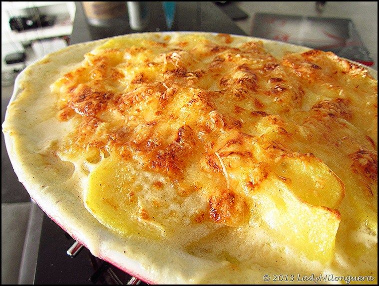Dauphinois gratinado  - Nutrição na gravidez